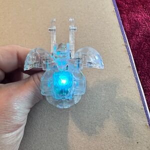 Bakugan Haos Lumagrowl Translucent Light Up Blue LED 600G Gundalian Invaders